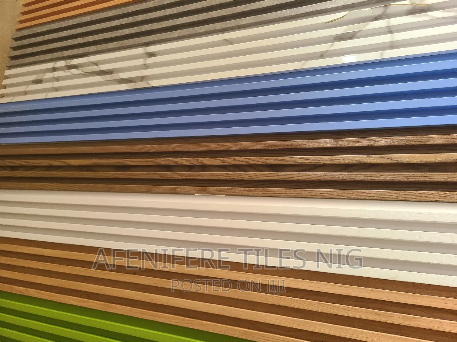 WPC Fluted Panel Wall Design