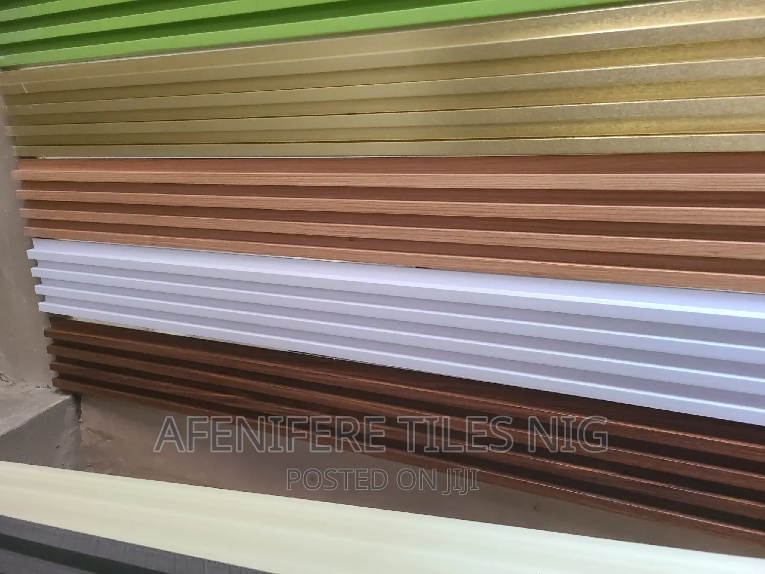 WPC Fluted Panel Wall Design