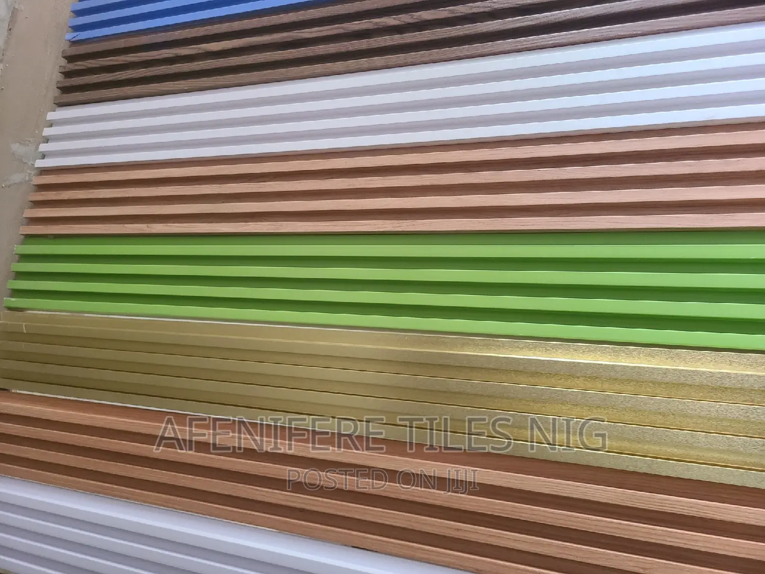 WPC Fluted Panel Wall Design