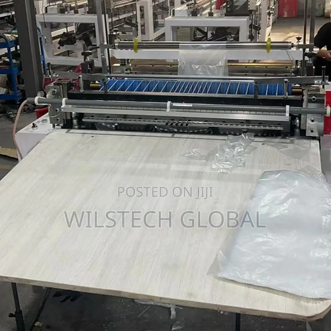 Single Deck Nylon Bag Cutting and Sealing Machine