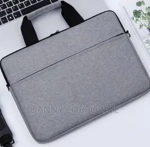 Laptop Shoulder Briefcases Bag Gray 14.1 Inches