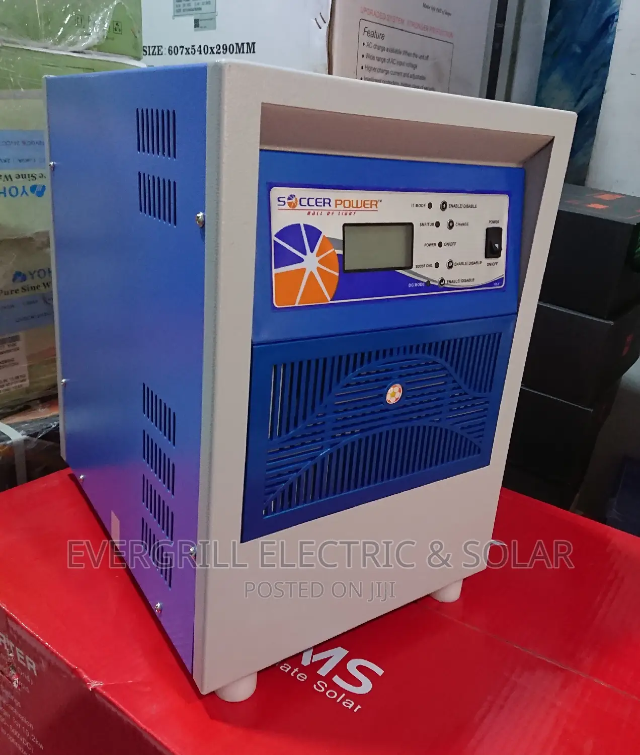 Soccer Power Solar Inverter 5.5kva 48V