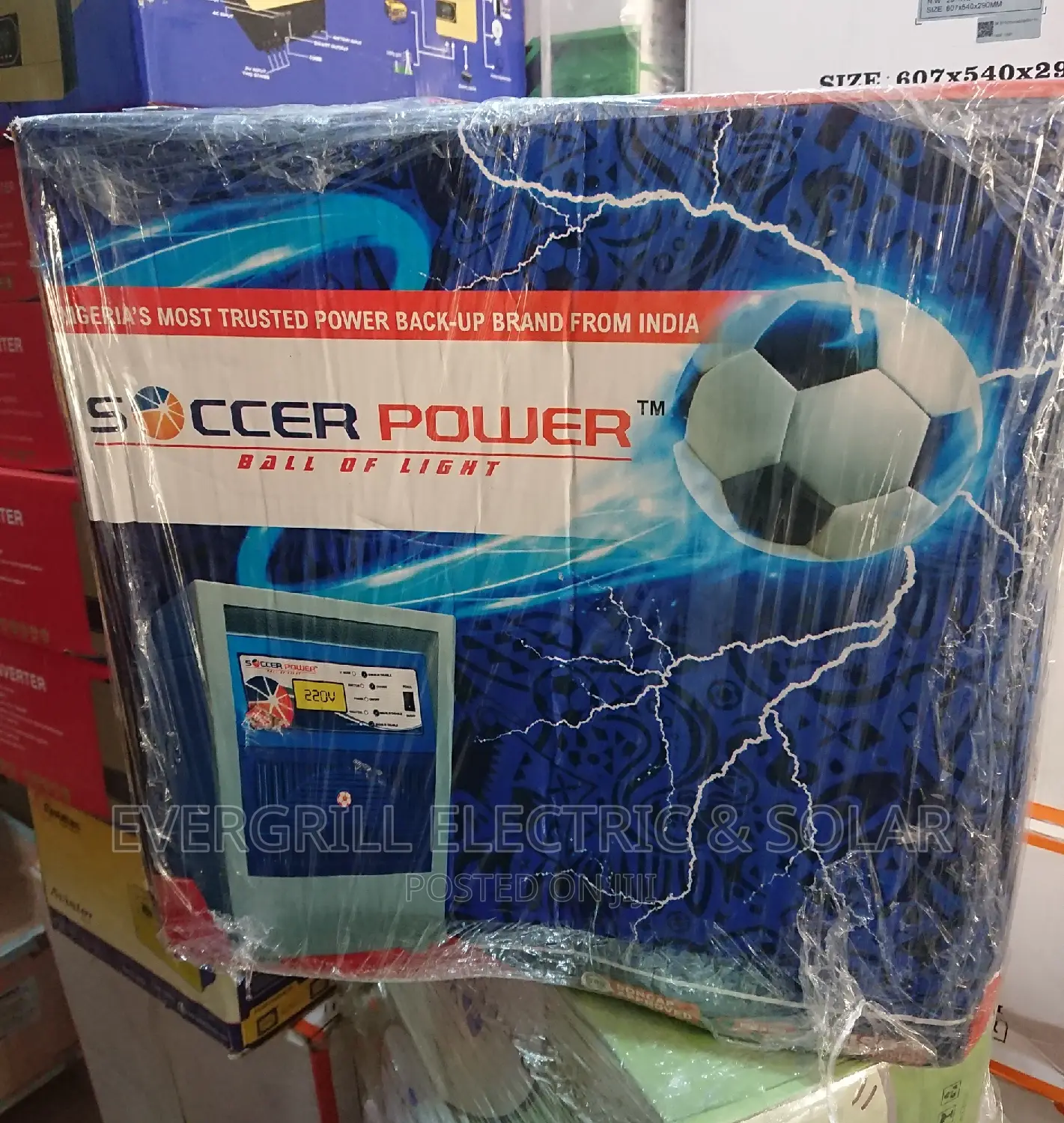 Soccer Power Solar Inverter 5.5kva 48V