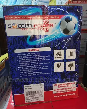 Soccer Power Solar Inverter 5.5kva 48V