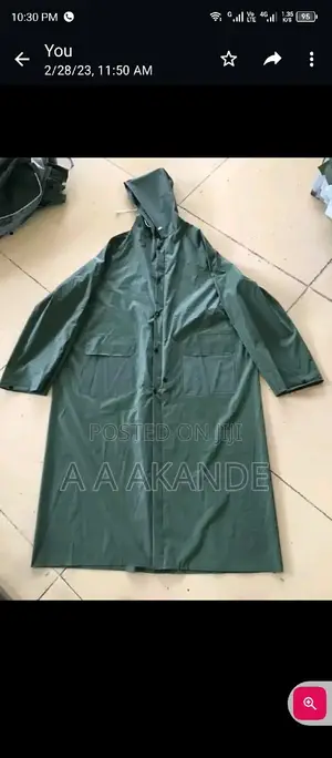 PVC Rain Coat