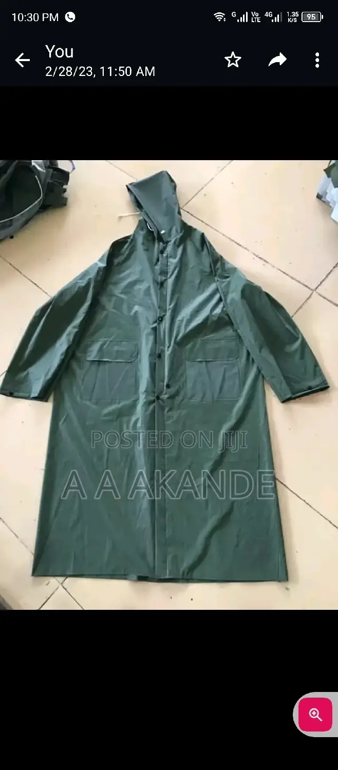 PVC Rain Coat
