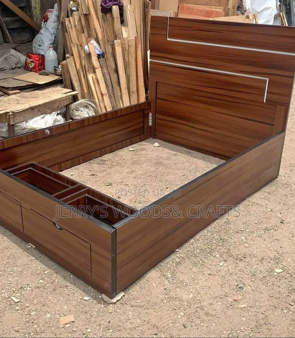4/Half By 6 Bedframe
