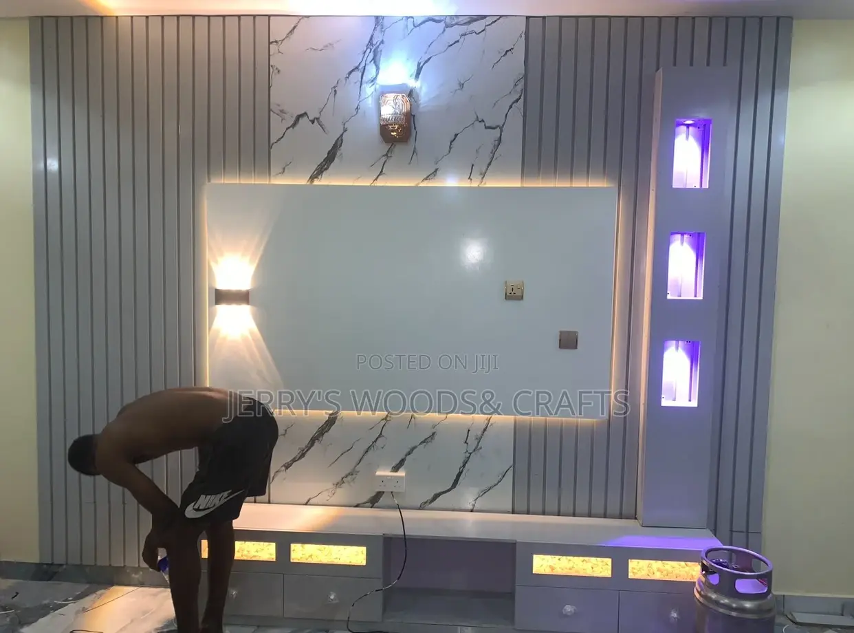 Wall Tv Console Stand