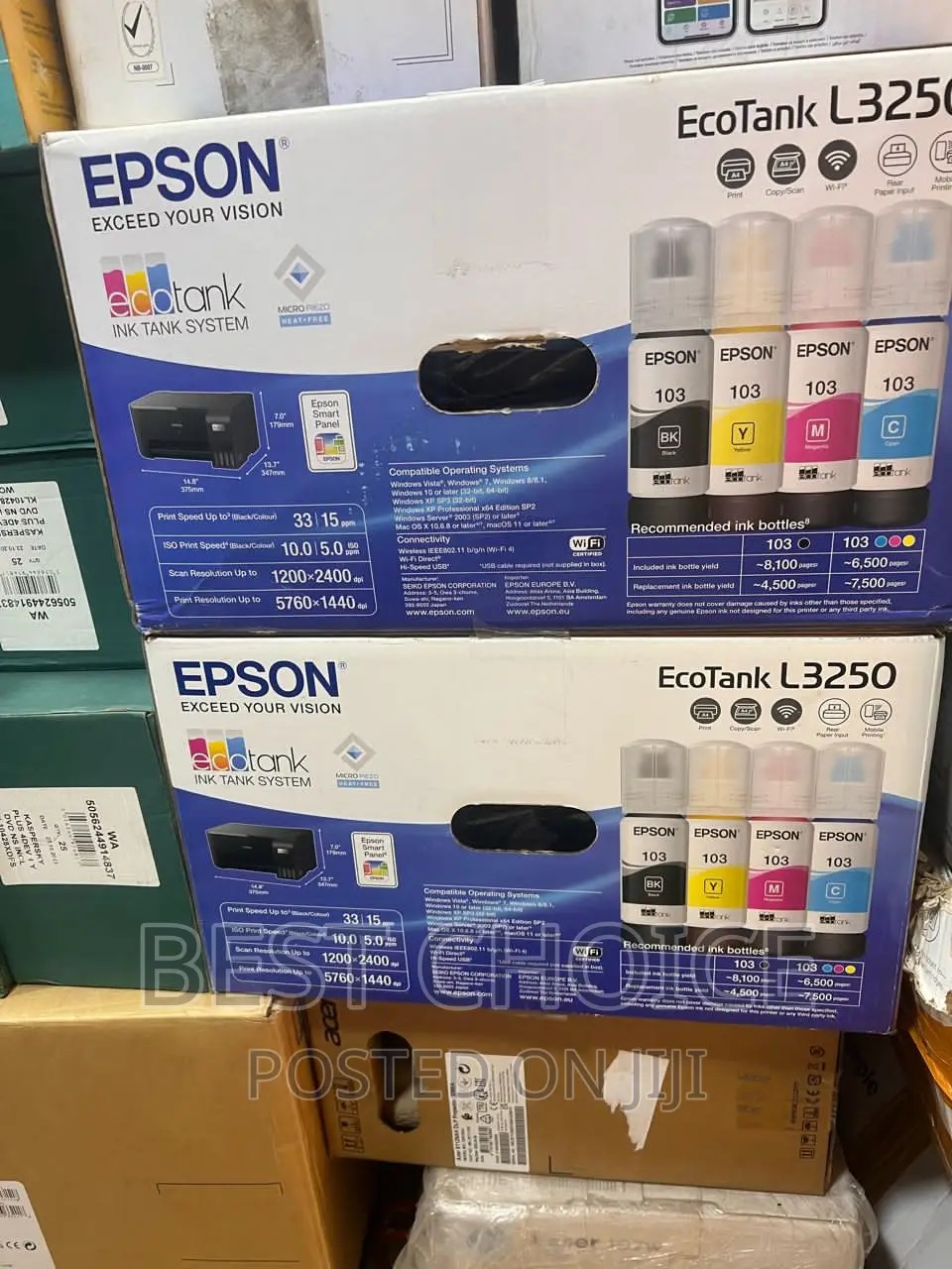Espon Ecotank L3250 Printer