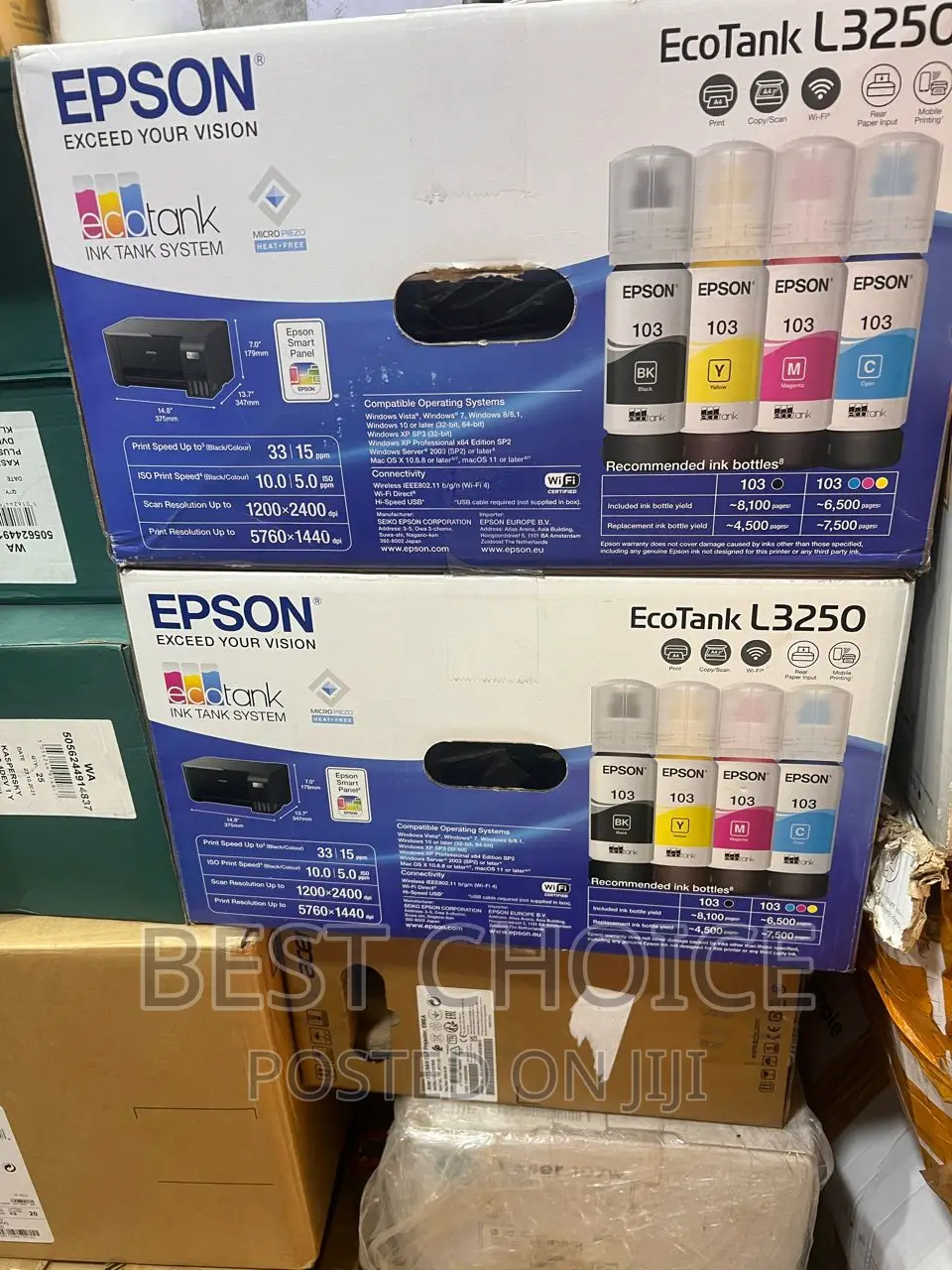Espon Ecotank L3250 Printer in Lagos Island (Eko) Printers & Scanners