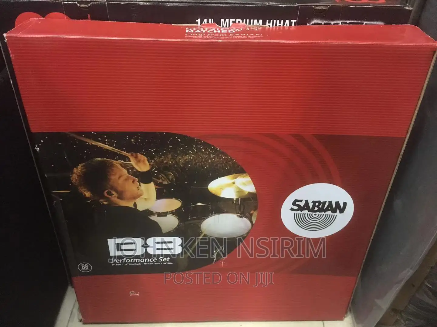 Original B8 Sabian Cymbals