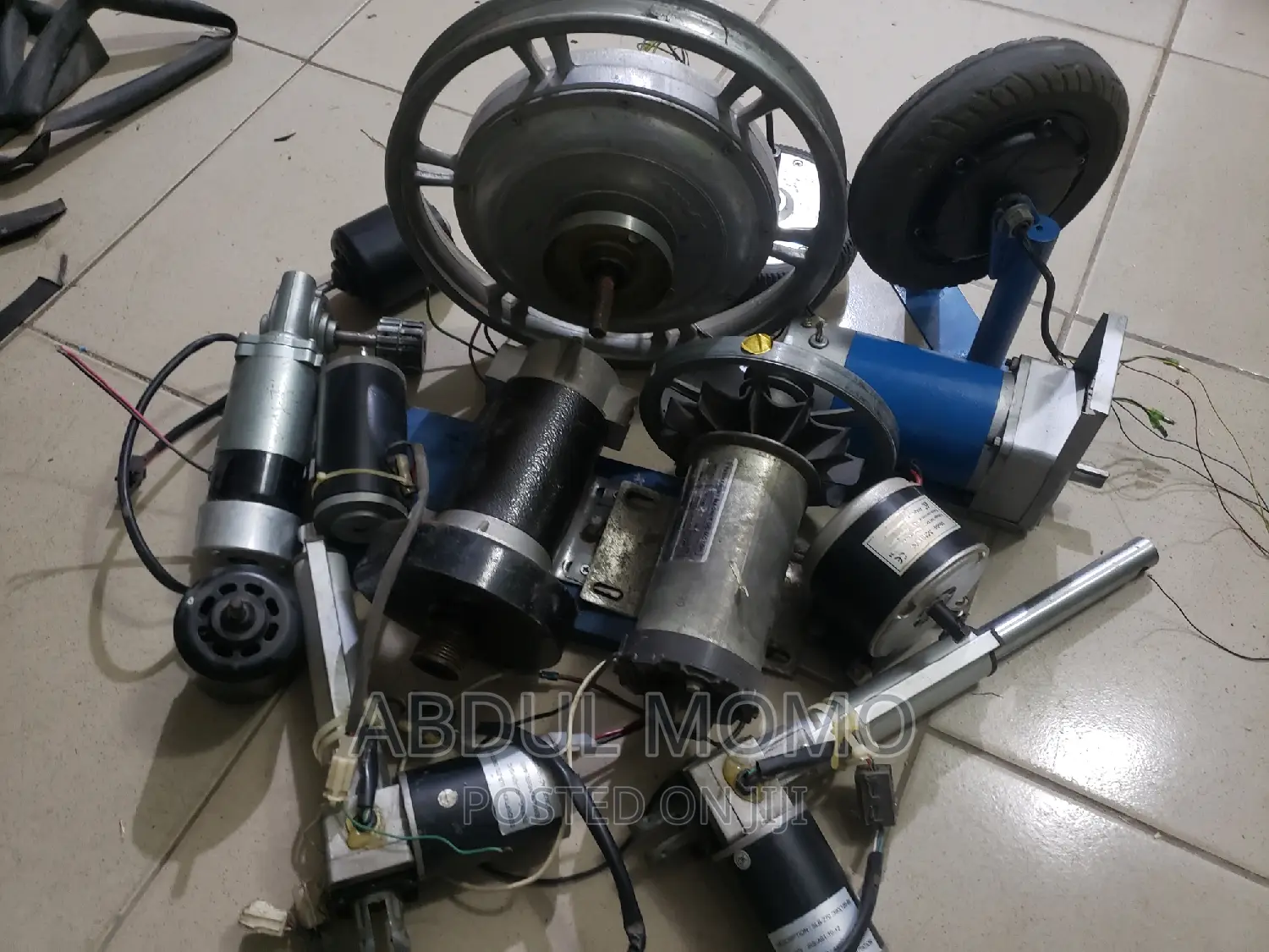 DC Motor, Speed Controller, Servo, Stepper, and Geared Motors
