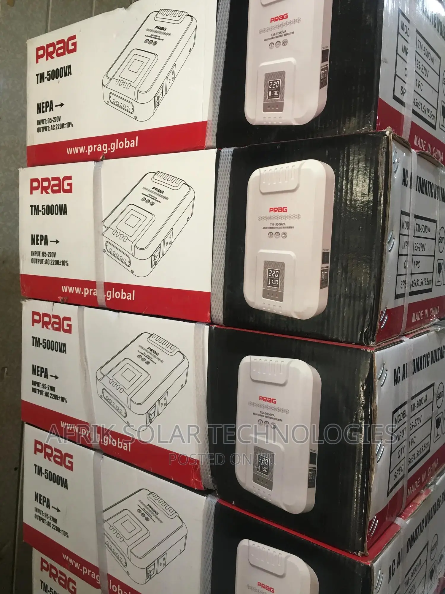 5kva Prag Automatic Voltage Regulator