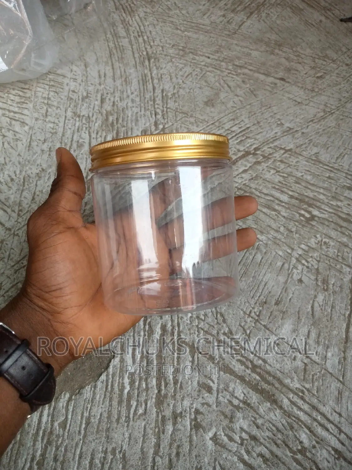 Foreign Transparent 250g Cup Organic Soap Container