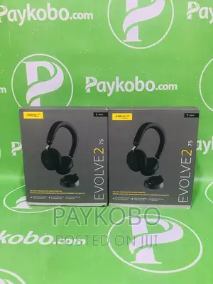 Jabra Evolve2 75 Pc Wireless Usb-C Headset W/Charging Stand