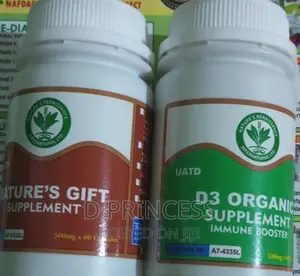 Goitre Supplement, Nature Gift, D3 Organic and Cuminus Oil