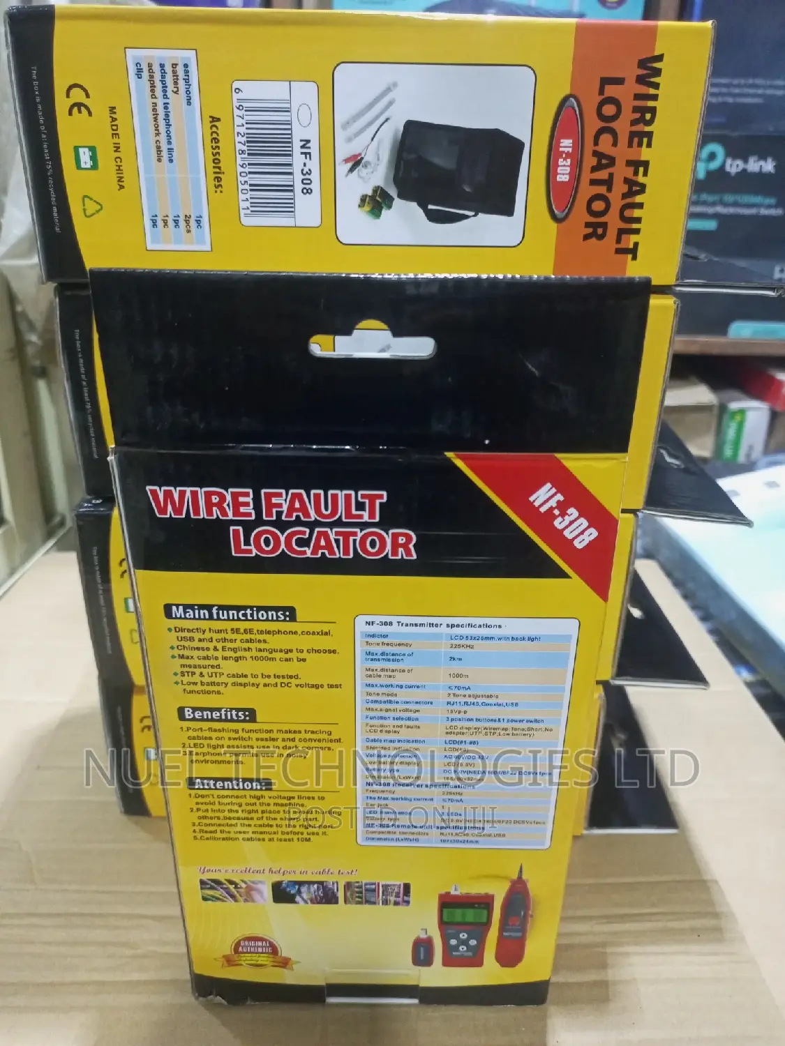 Wire Fault Locator Cable Tester