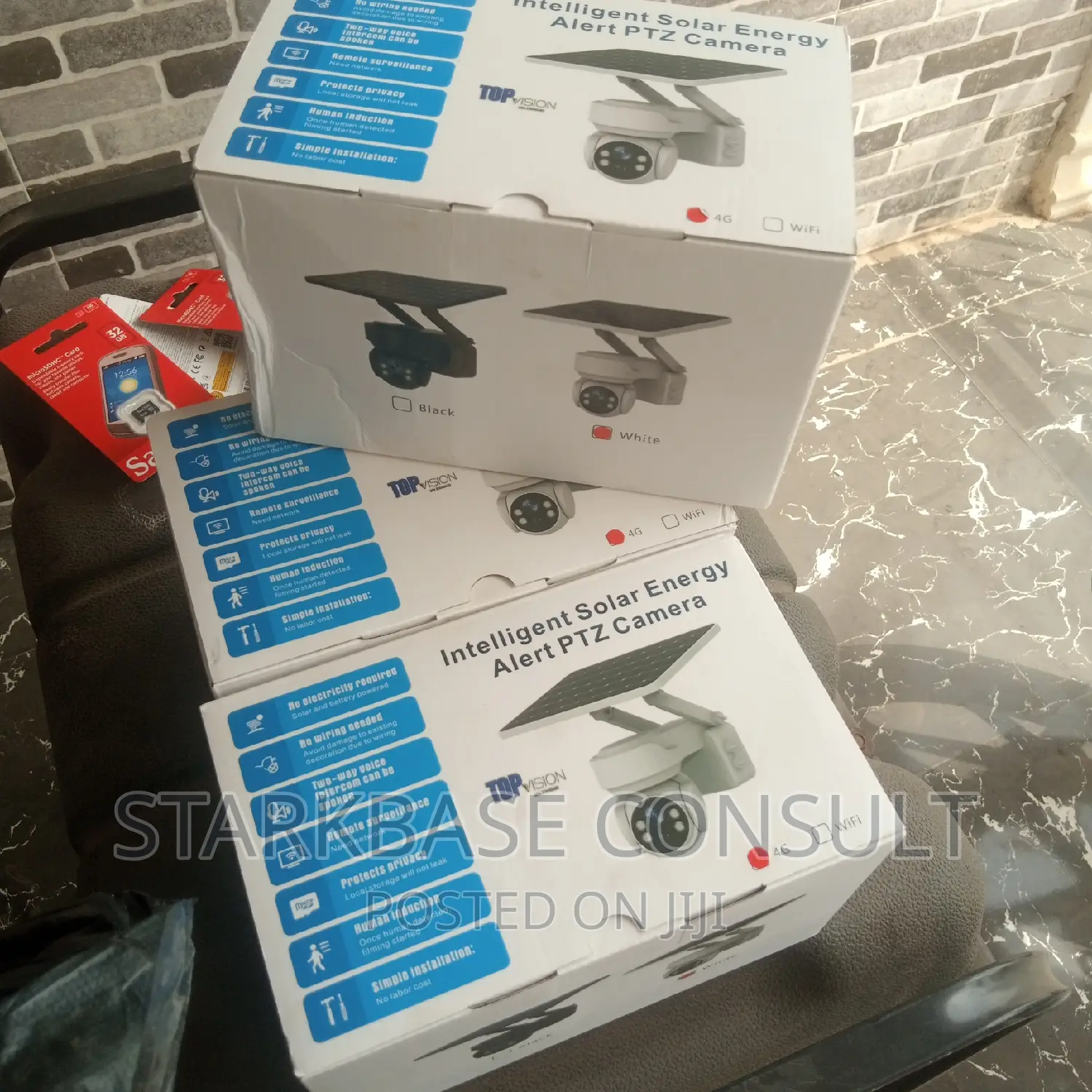 Solar PTZ CCTV Camera