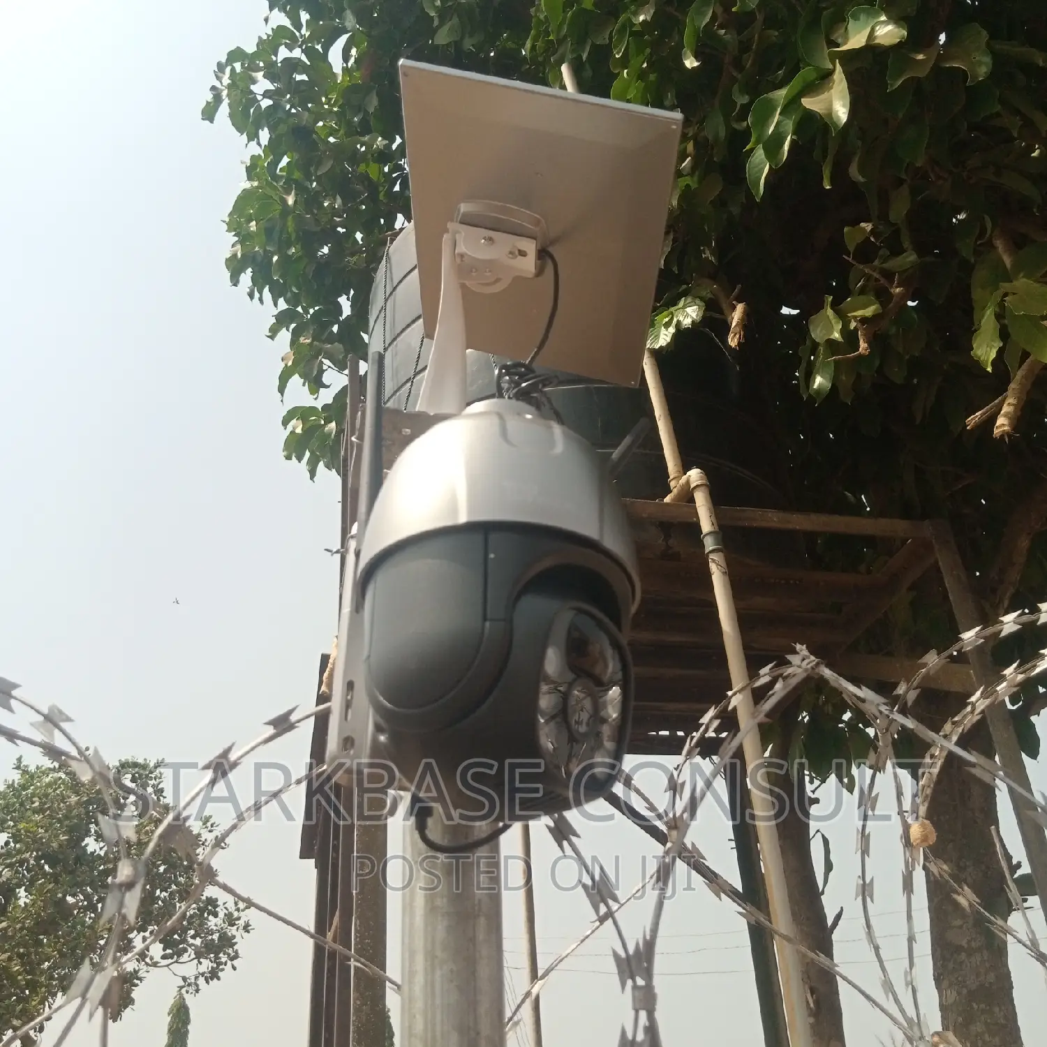 Solar PTZ CCTV Camera