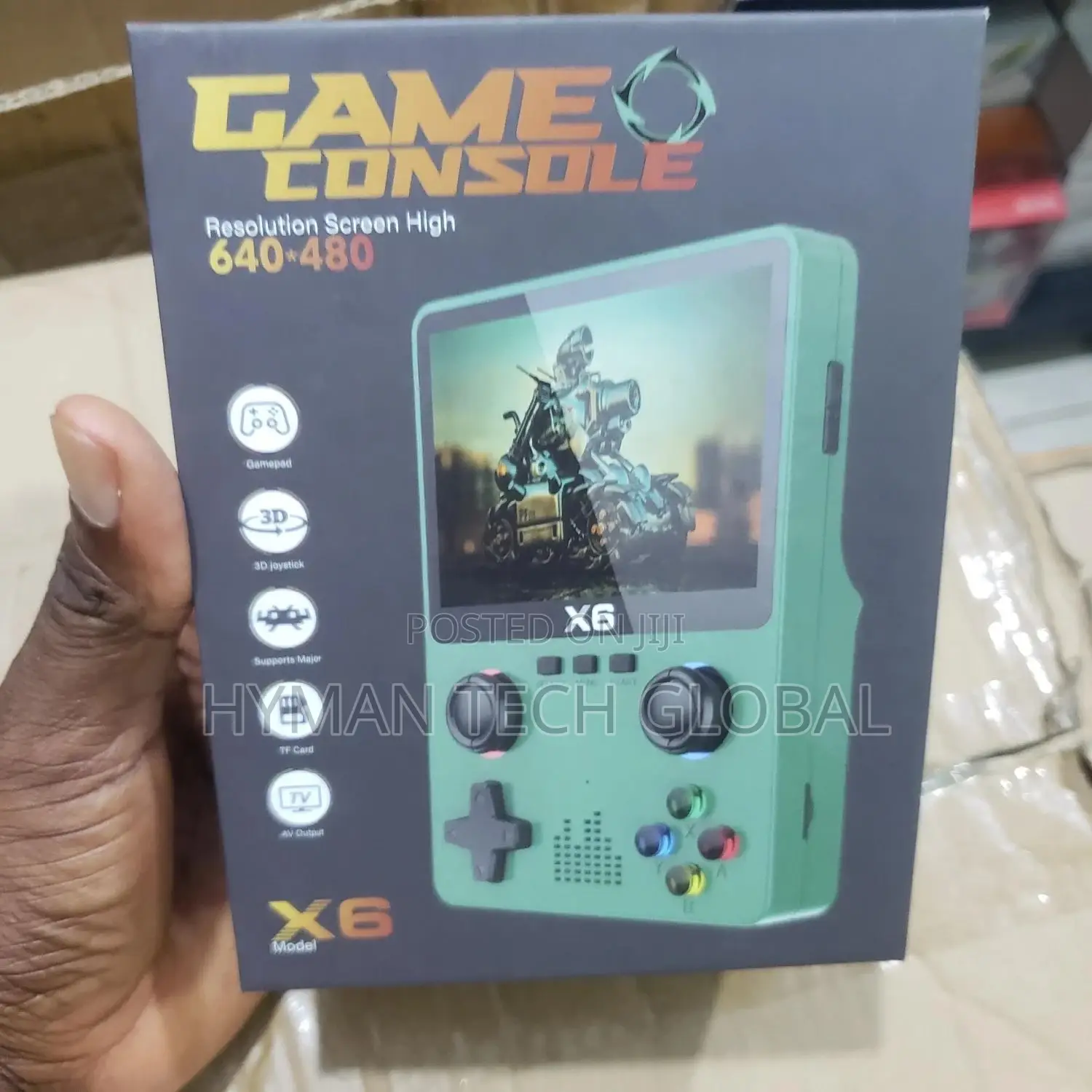 X6 Handheld Game Console Upto 1000 Games