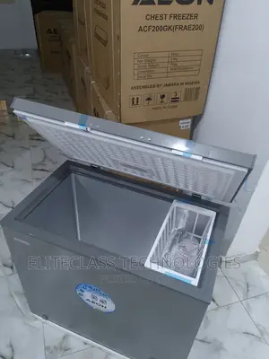 Aeon ACF200GK 202 Litre Chest Freezer Grey Colourr600a
