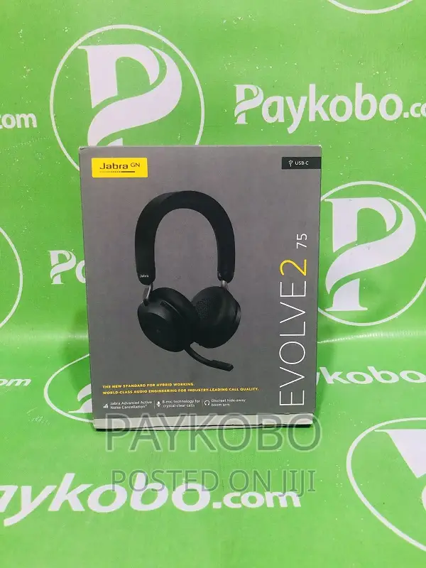 Jabra Evolve2 75 Pc Wireless Usb-C Ms Headset