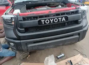 Front Grille Tundra With Toyota Logo Available as Seen Here