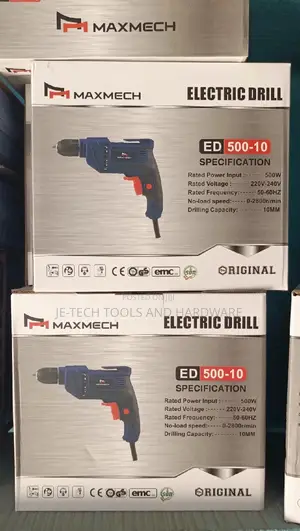 Maxmech 10mm Electric Drill - 500W
