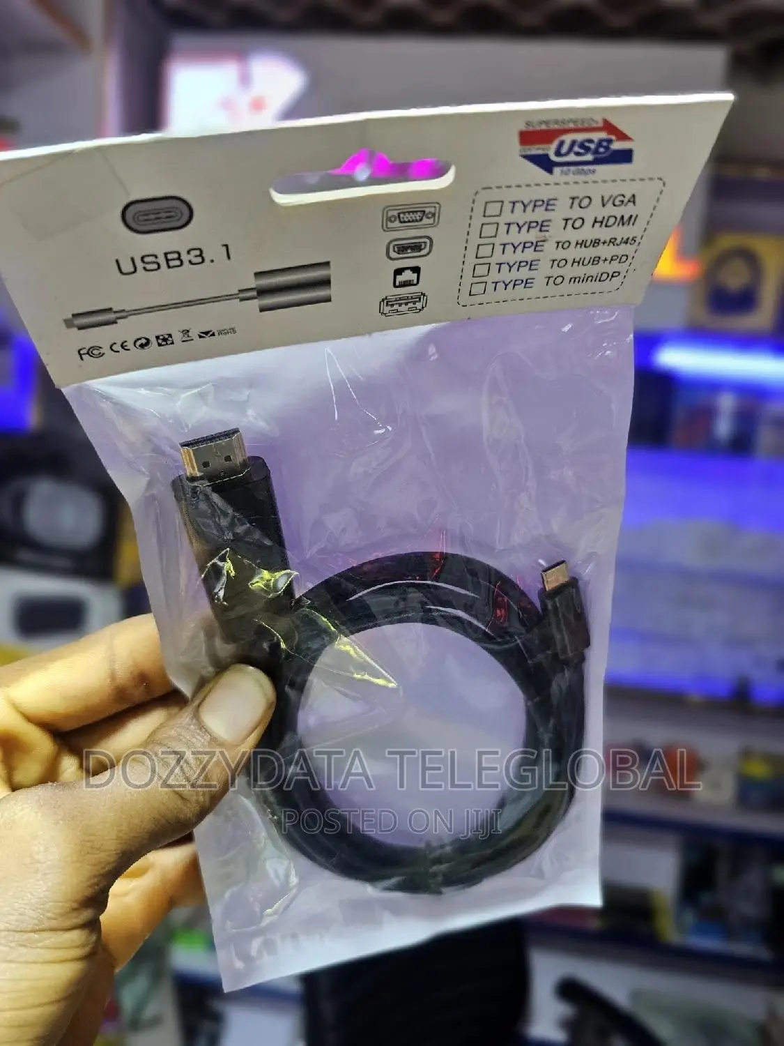 Hdmi to Usb C Cable