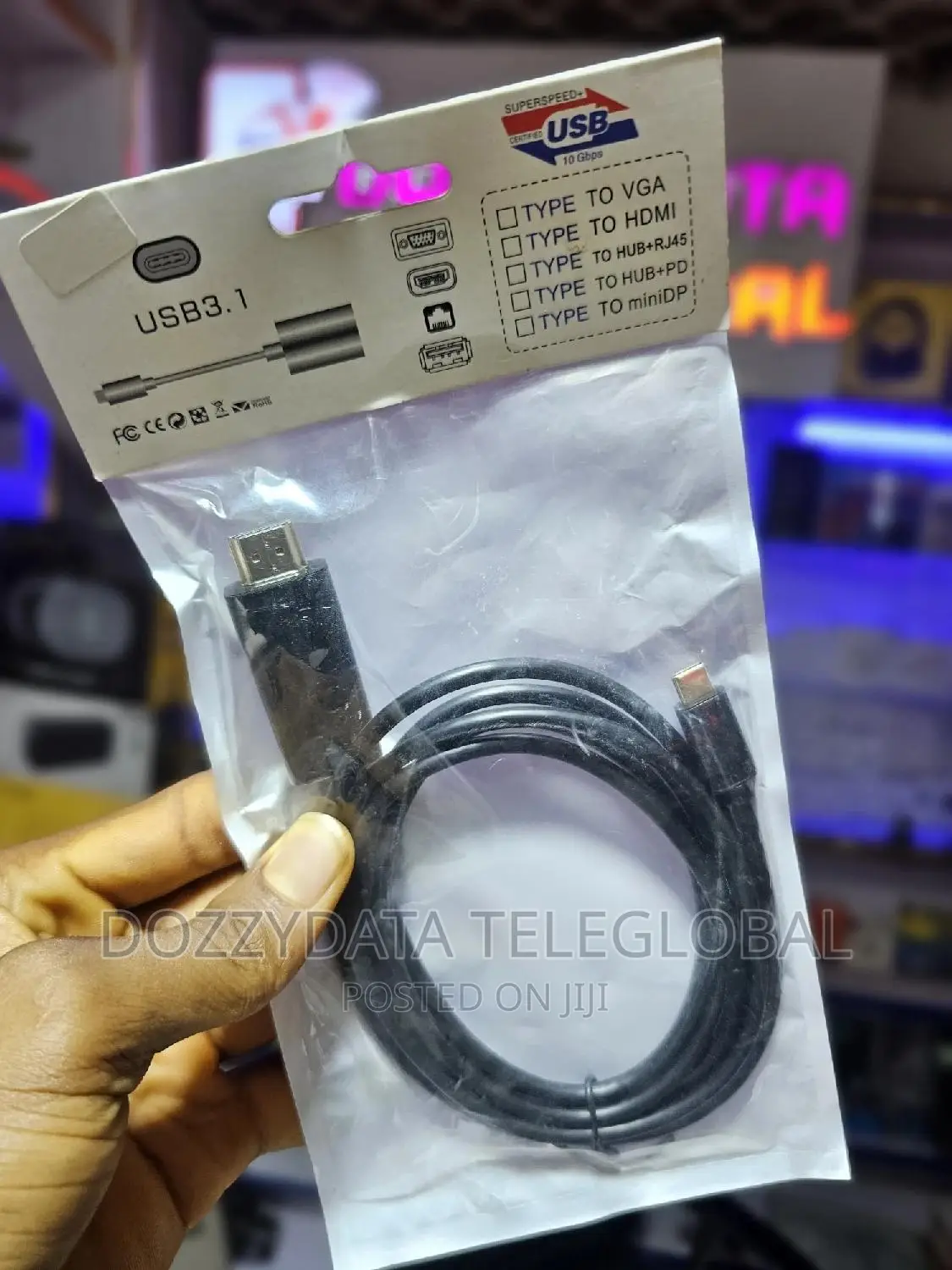 Hdmi to Usb C Cable
