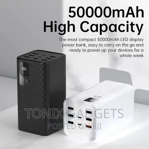 50000mah High Capacity Powerbank With Multiple Ports