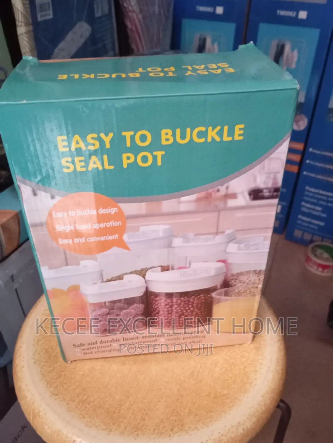 Seal Pot Container 4 Set