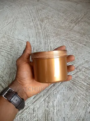 300g Gold Organic Soap Container