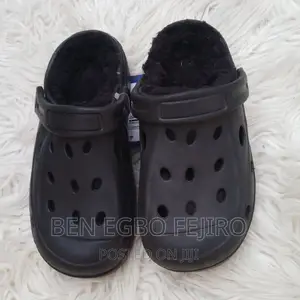 Kiddies Fur Crocs