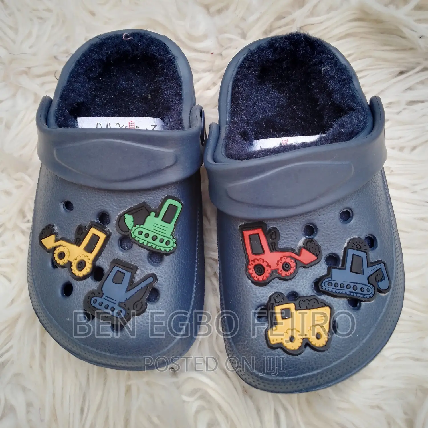 Kiddies Fur Crocs