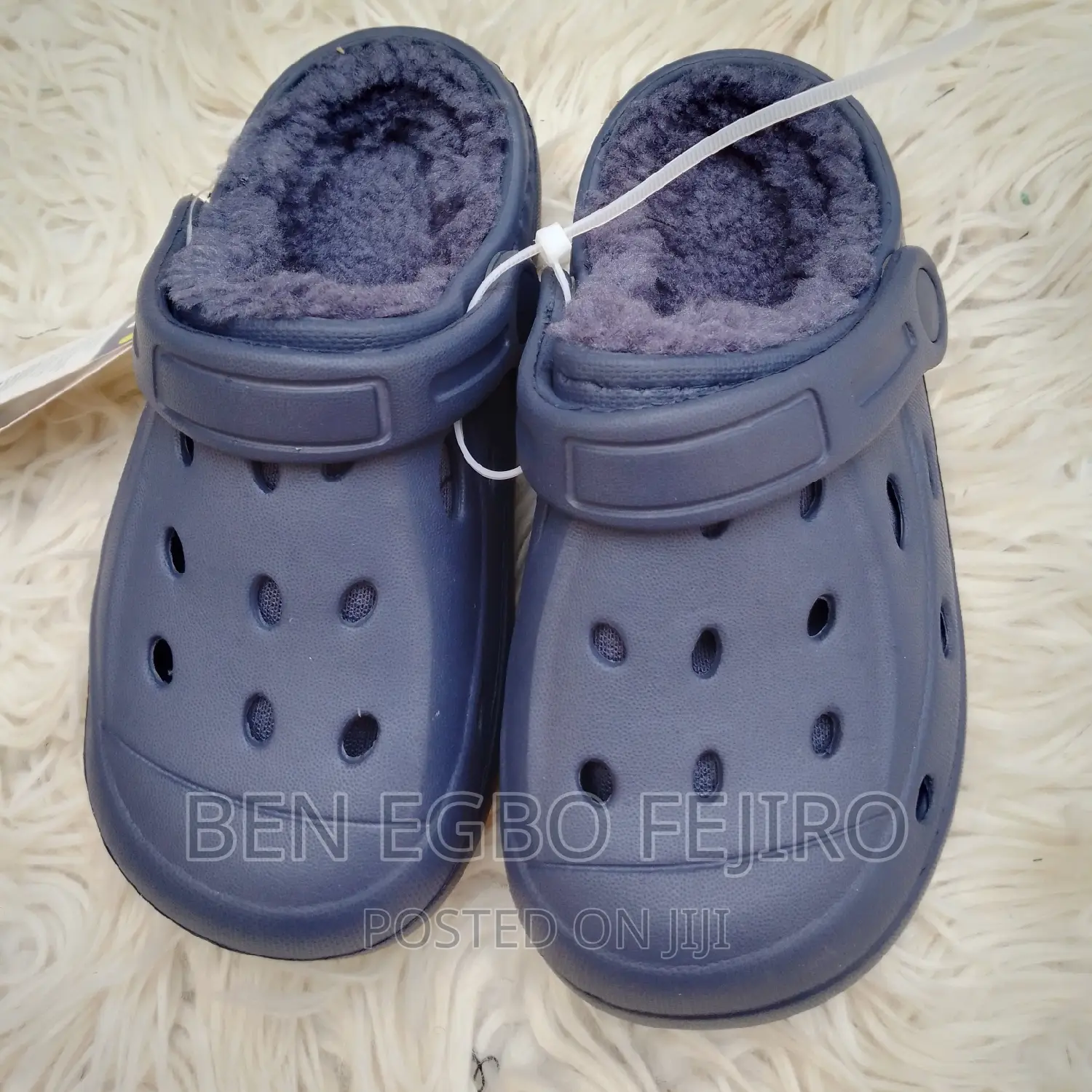 Kiddies Fur Crocs