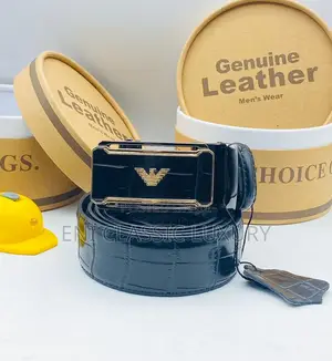 Super High Quality Designer Leather Belts Armani