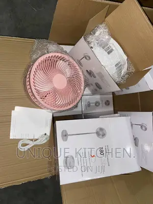 Rechargeable Retractable/Foldable 18" Fan