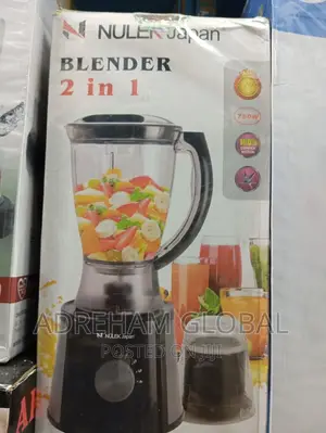 Nulek Japan 2in 1 Blender, 750watts 