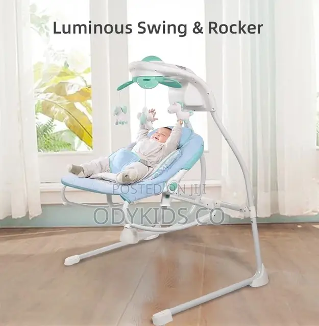 Multi-Function Tech Luxury Automatic Electric Baby Rocker