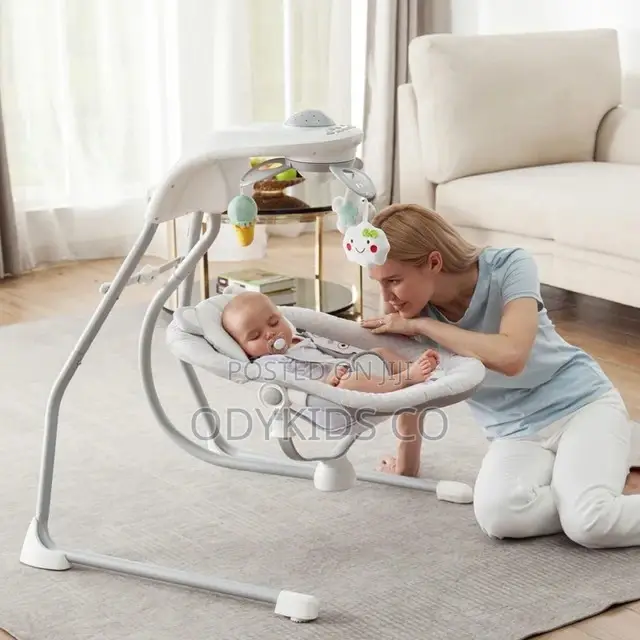 Multi-Function Tech Luxury Automatic Electric Baby Rocker