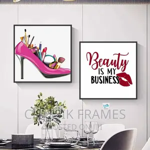 HD Framed Acrylic Beauty Frame P/Painting Wall Arts