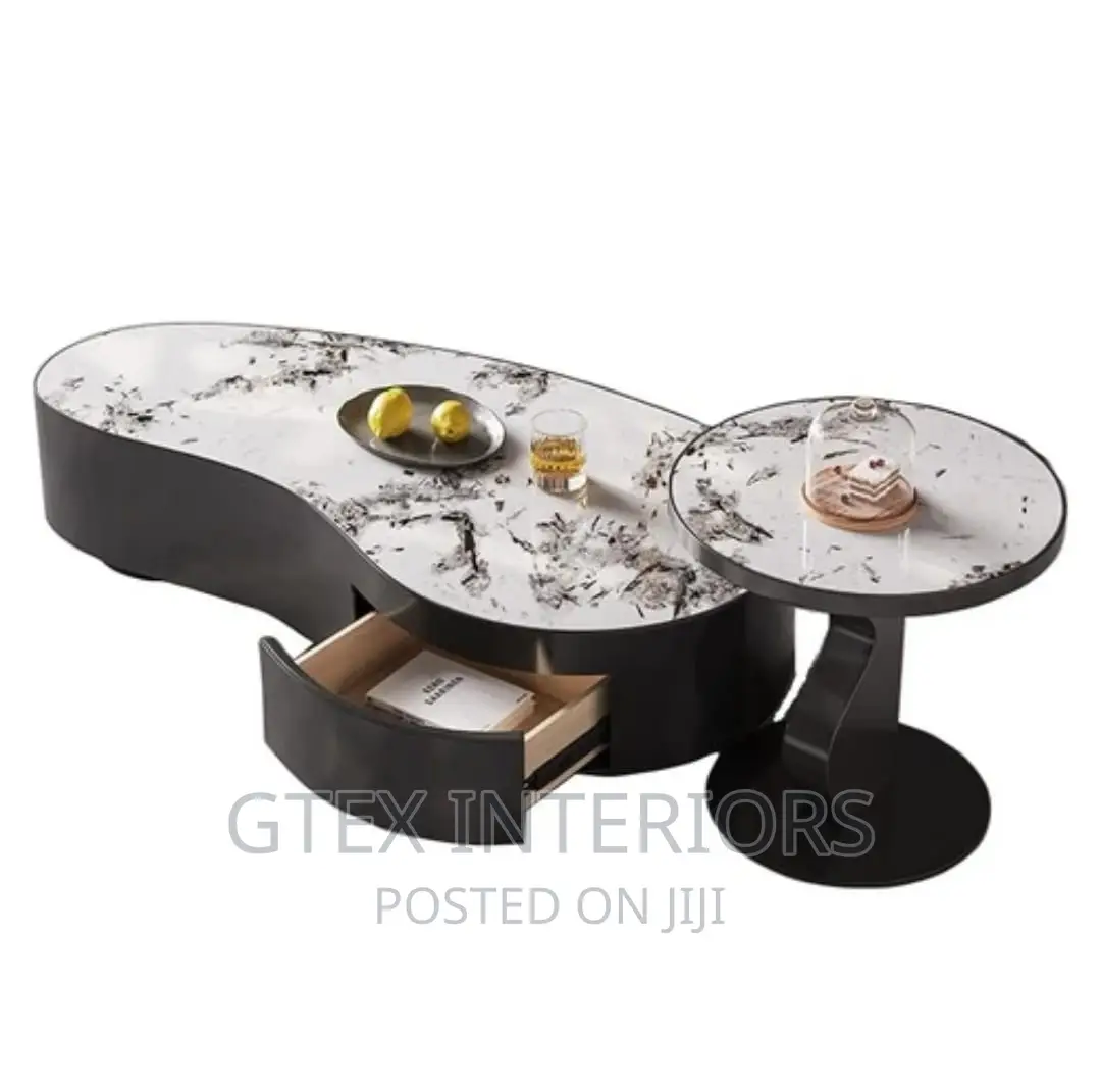 Contemporary Marble Center Table
