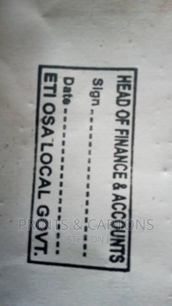 Stamp for Your Institution
