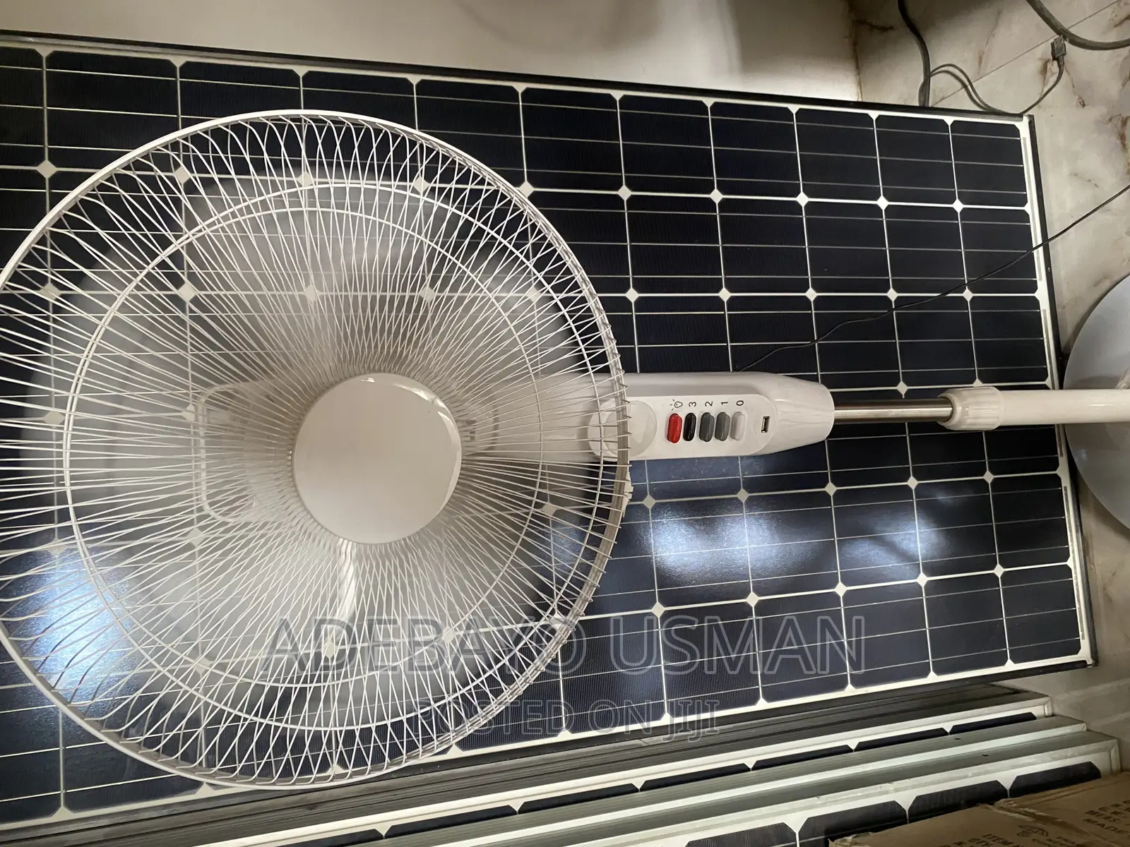 Solar Fan 3 Speed