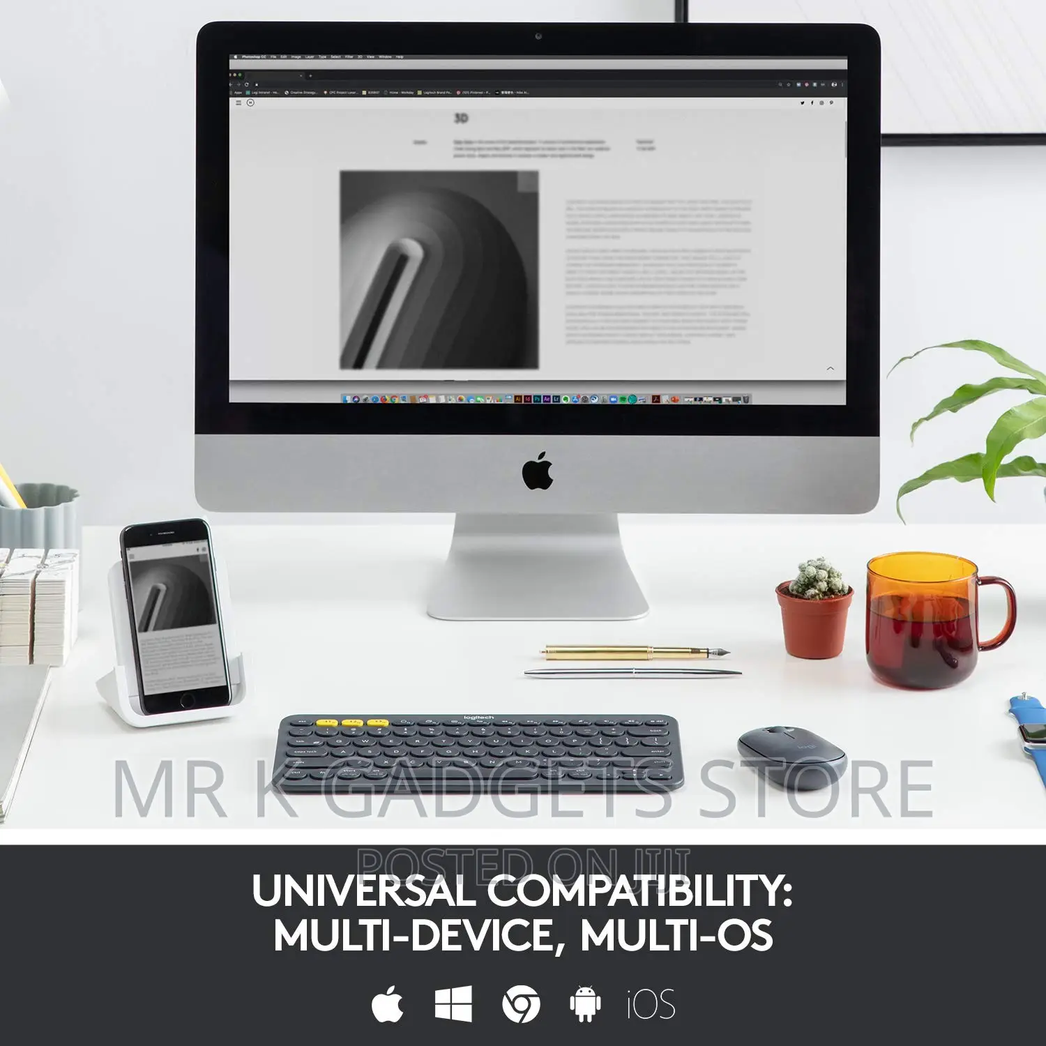 Logitech Multi-Device Bluetooth Keyboard