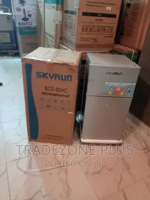 Skyrun Double Door Anti-Rust Refrigerator 70L BCD-85HC
