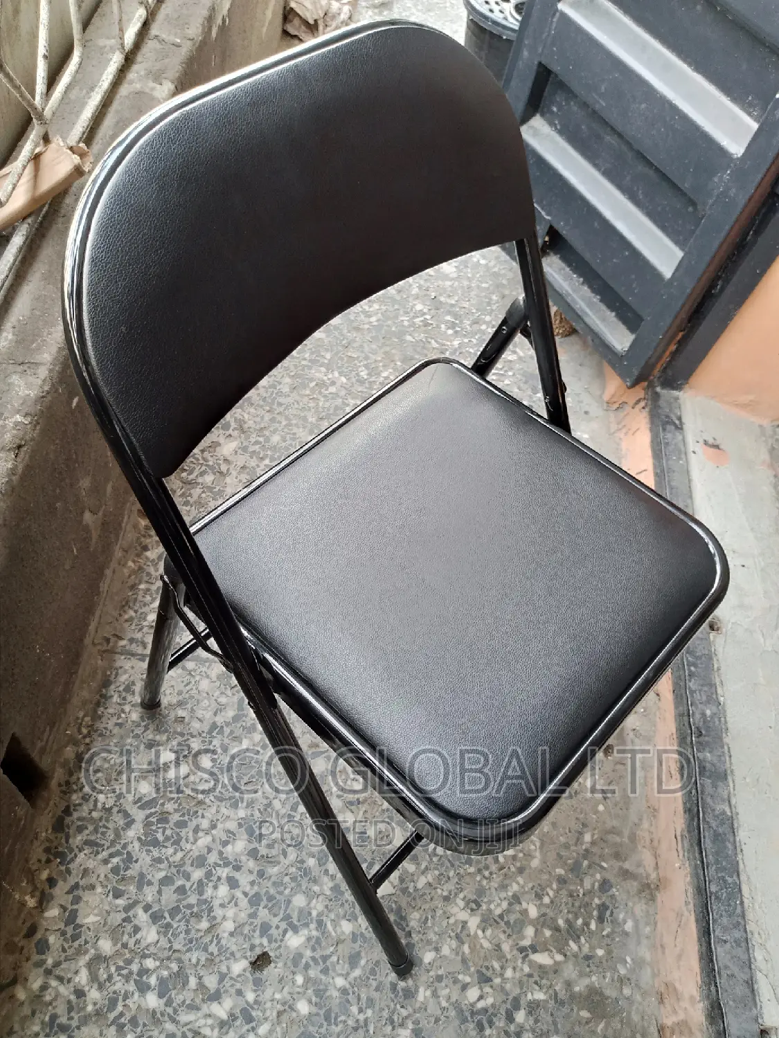 Leather Foldable Chair