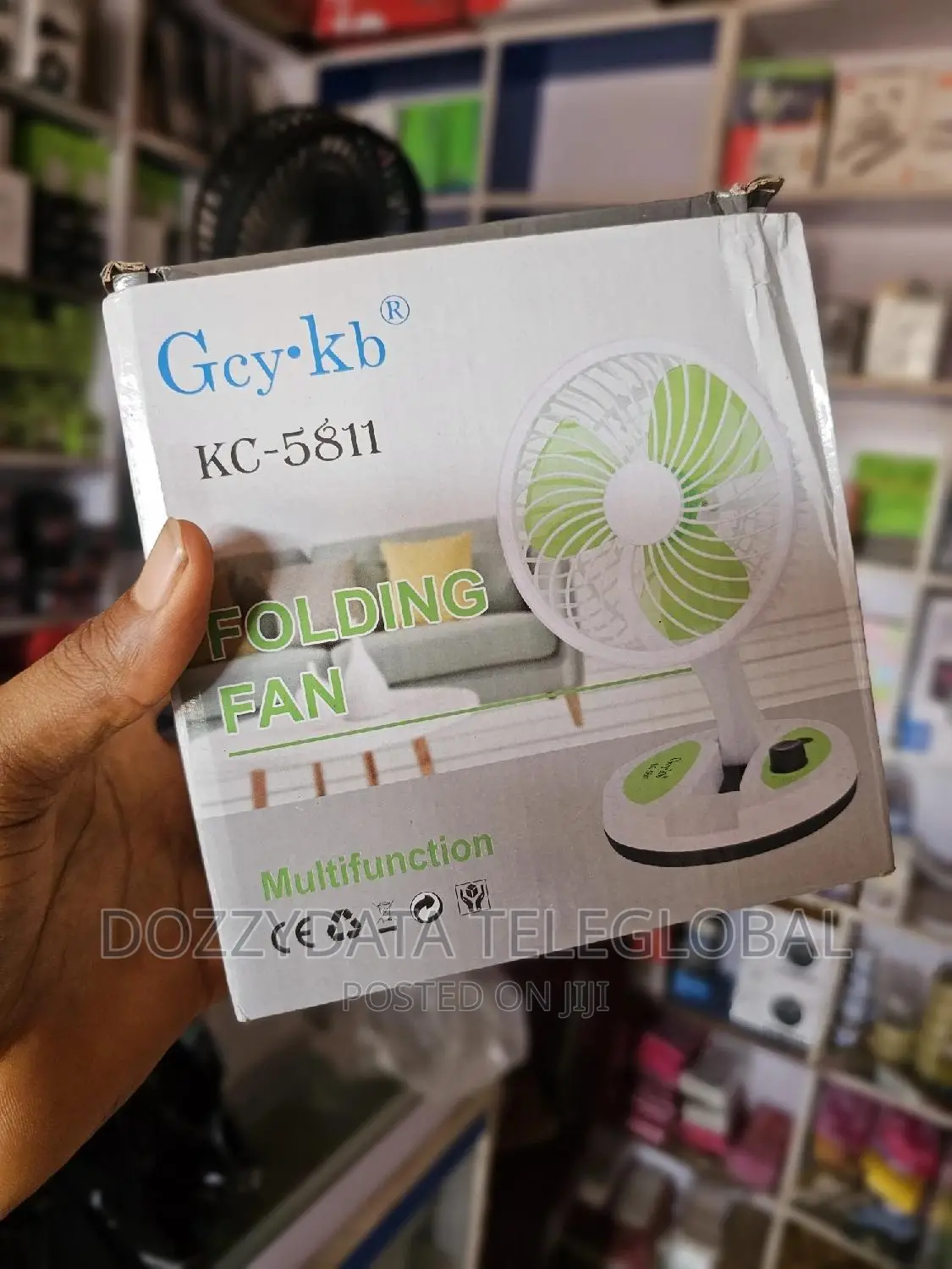 Multifunction Folding Fan (Kc-5811)