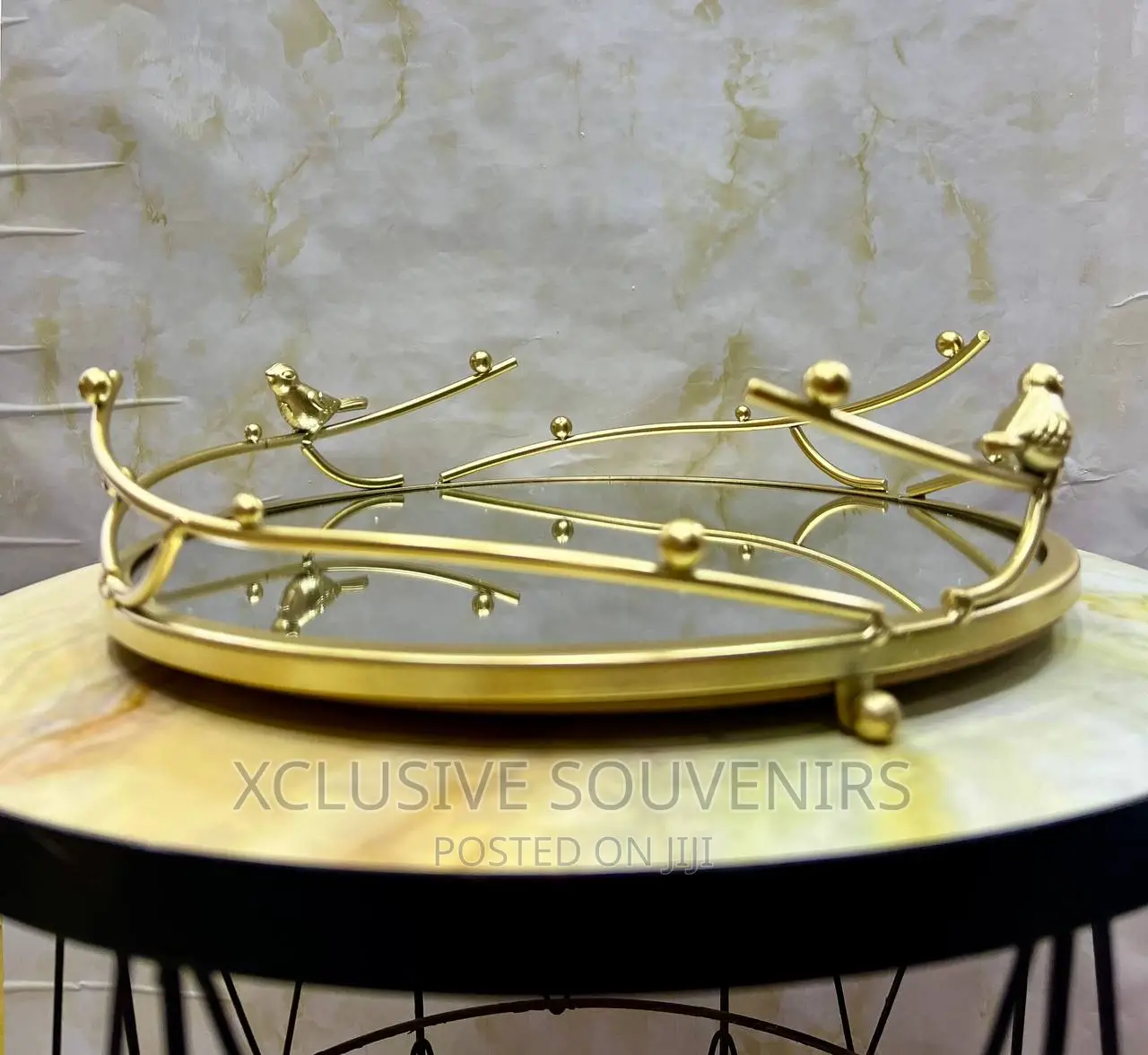 Mirror Vanity Tray - Bird Vanity Tray